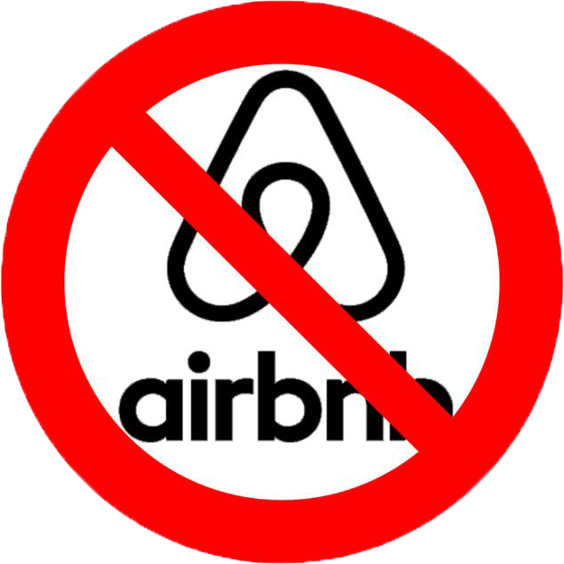 NO AIRBNB