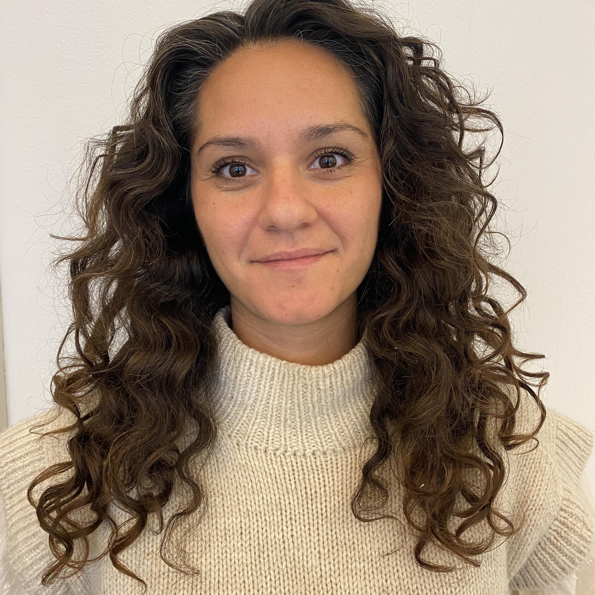 Contact card blurry background